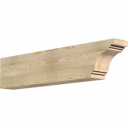 Ekena Millwork Pescadero Rough Sawn Rafter Tail, Douglas Fir, 6"W x 10"H x 48"L RFT06X10X48PEC00RDF